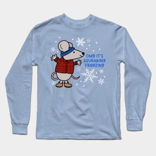 Squeaking Freezing Mouse Long Sleeve T-Shirt